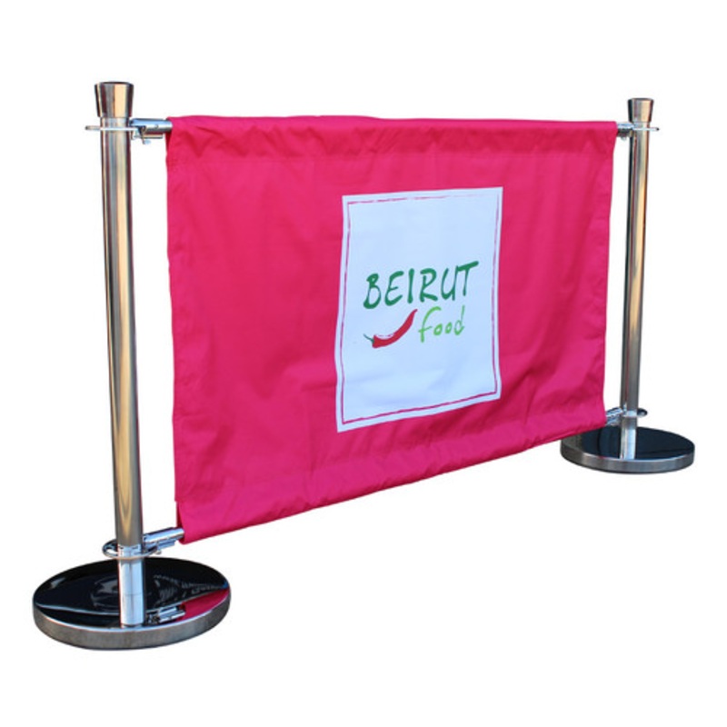 1.5m Printed Caf Barriers