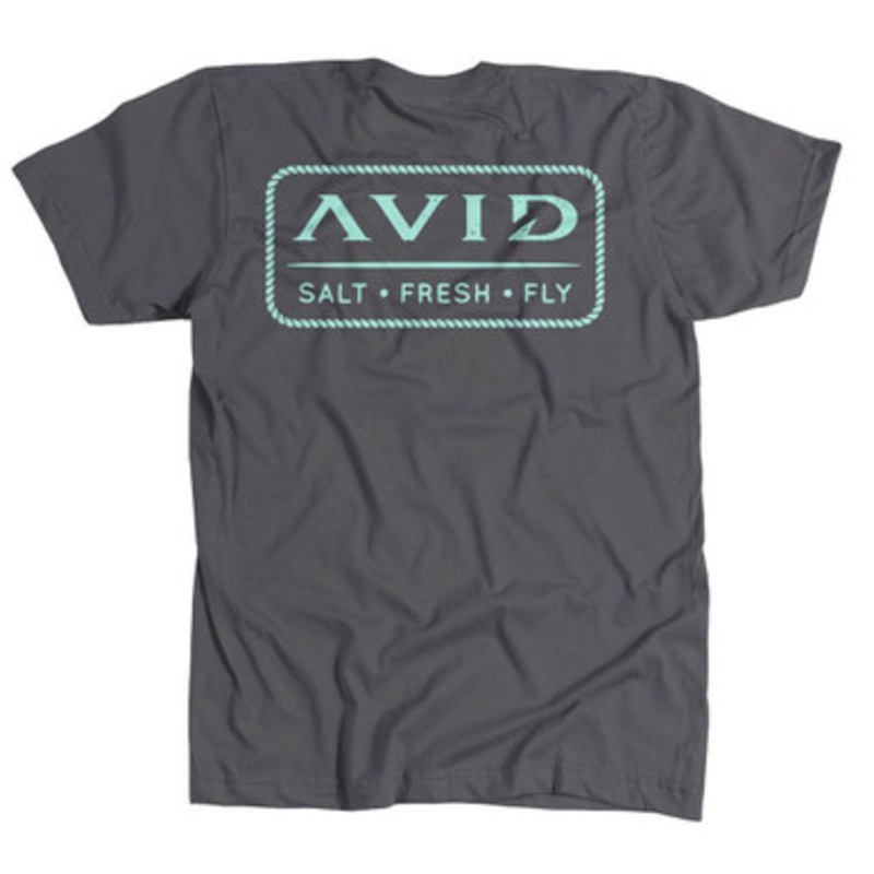AVID Sportswear All Waters T-Shirt – Charcoal – XL