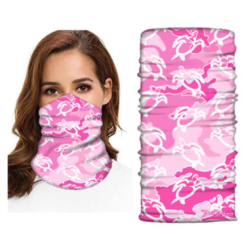 David Dunleavy Face Guard – Turtle Camo Pink