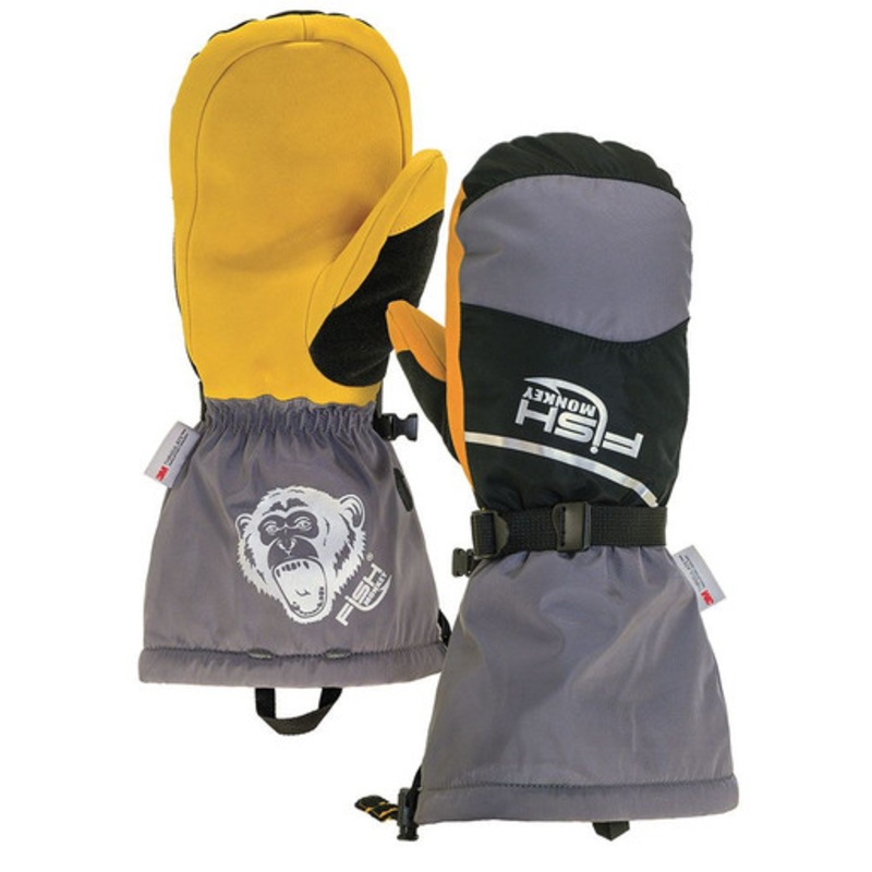 Fish Monkey Yeti Mitten Ice Fishing Glove – 2XL