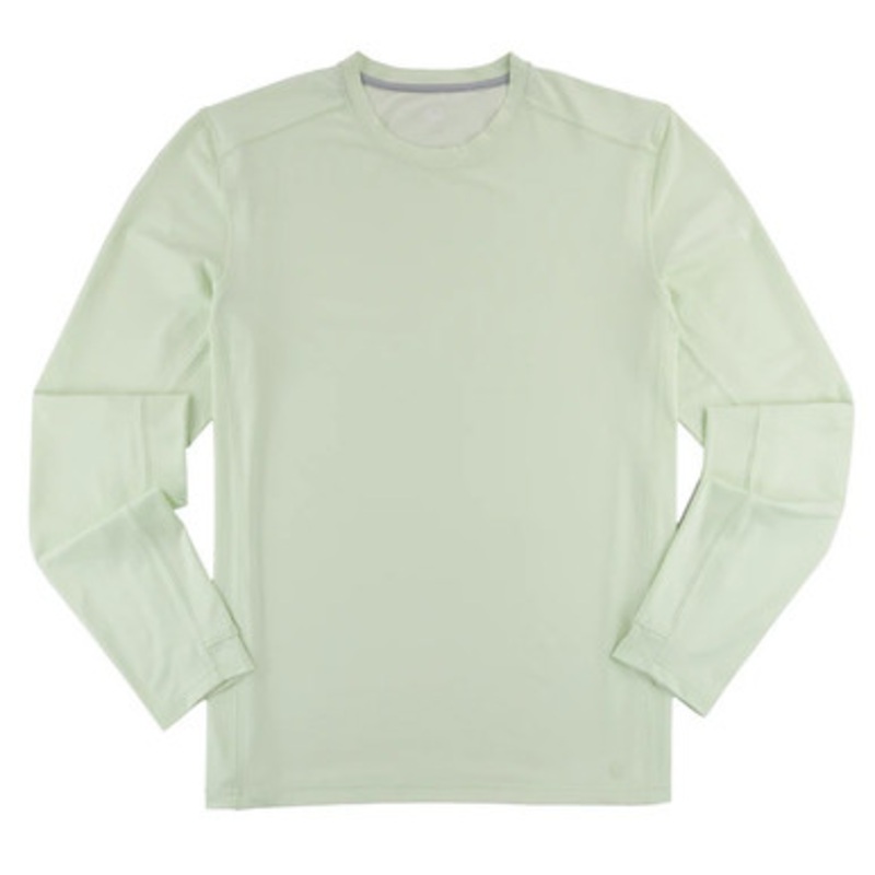 JB Langley Cove Long Sleeve Performance Shirt – Light Green – L