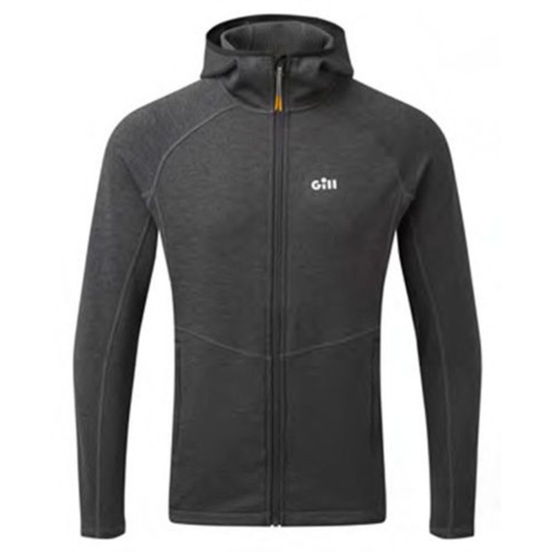 Gill Dart Zip Front Hoodie – Steel – L