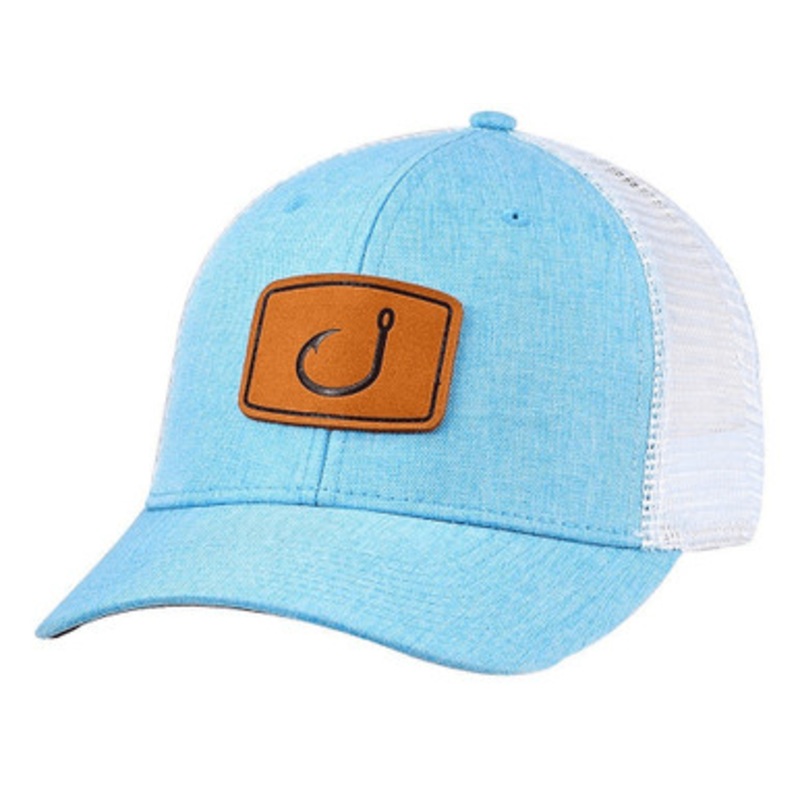AVID Sportswear Lay Day Trucker Hat – Blue Poly Chambray