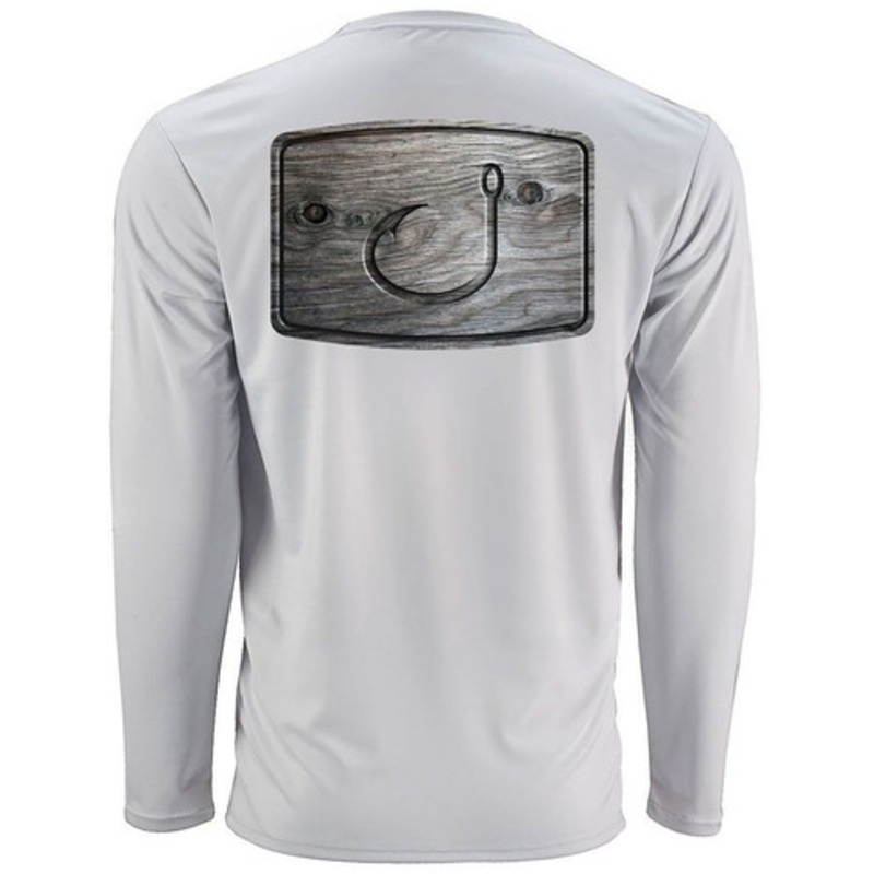 AVID Sportswear Wood Grain AviDry Long Sleeve Shirt – S