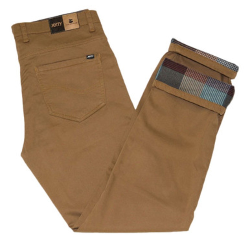 Jetty Flanstone Lined Pant- Khaki – 30