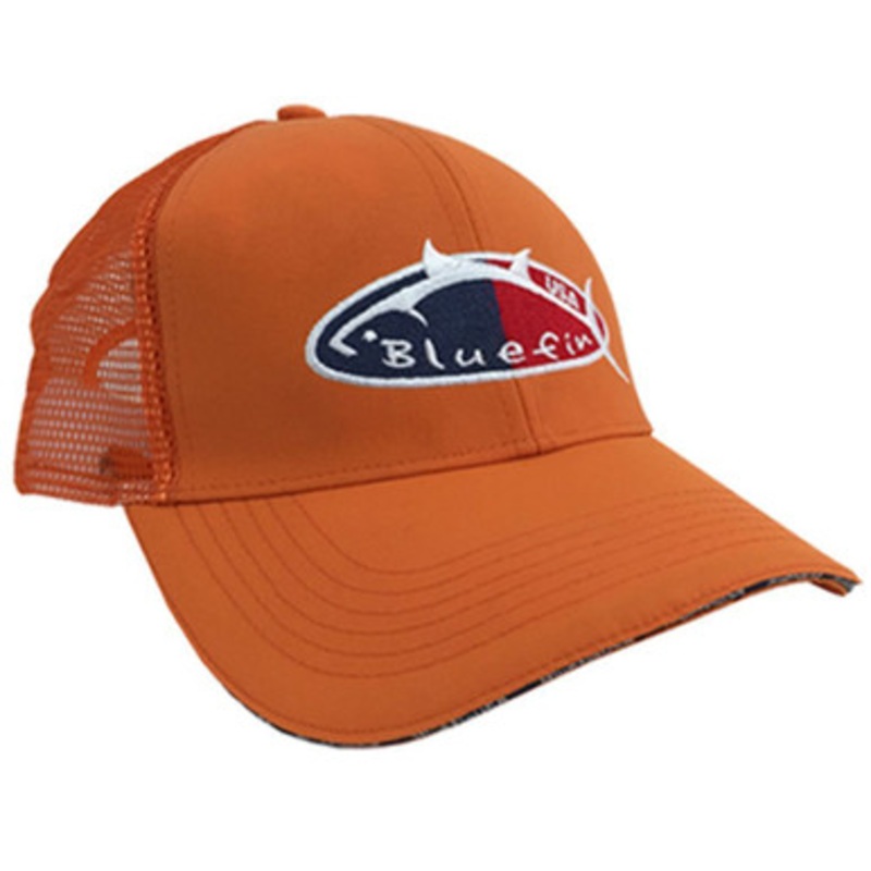 Bluefin USA Anglers Big Game Trucker Hat – Orange