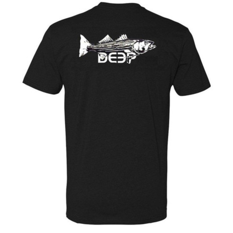 Deep Ocean Striper Short Sleeve T-Shirt – XL