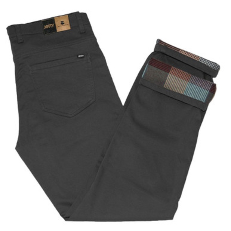 Jetty Flanstone Lined Pant- Charcoal – 32