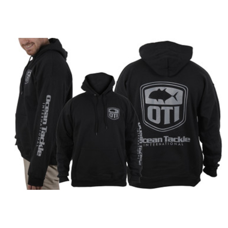 Ocean Tackle International GT Logo Hoodie – Black – L