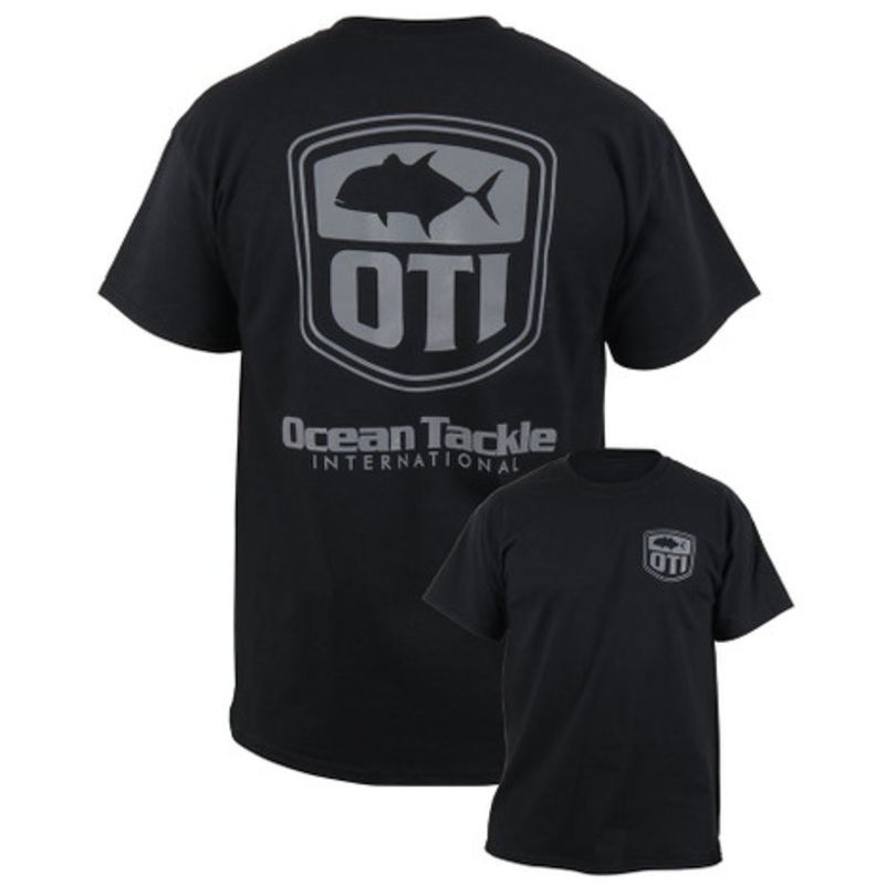 Ocean Tackle international GT Logo SS Tee – Black – XL