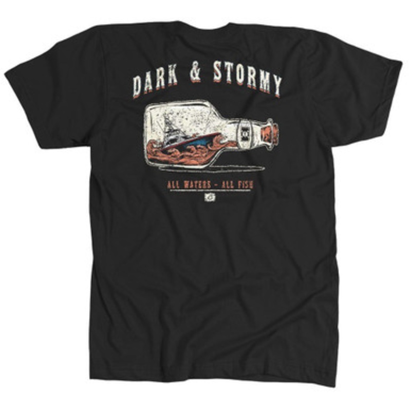 AVID Sportswear Dark & Stormy T-Shirt – Black – L