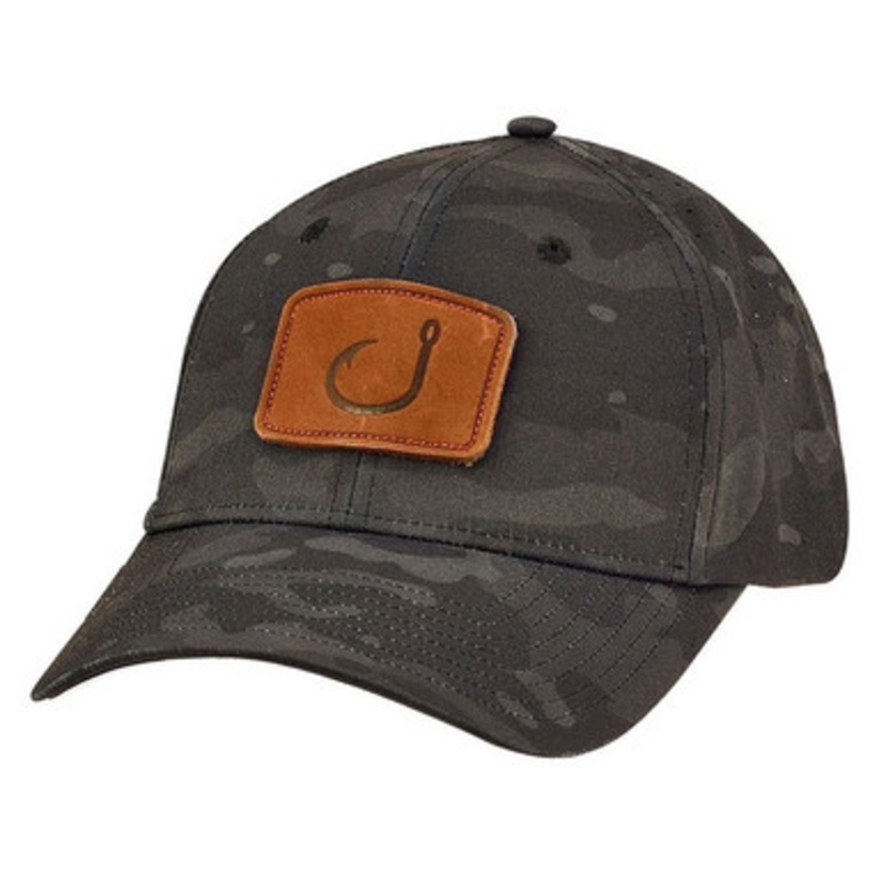 AVID Sportswear Delta Performance Snapback Hat – Black Camo