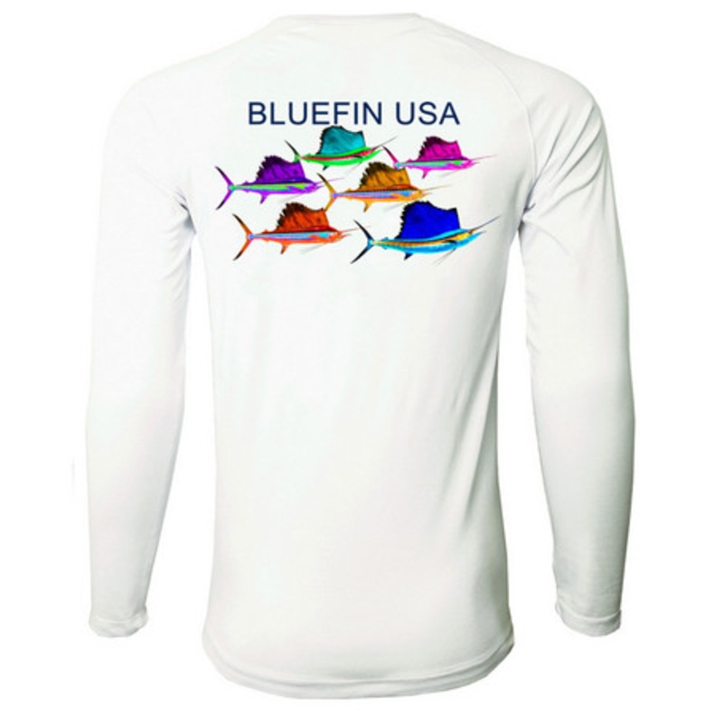Bluefin USA Second Skin Rashguard – Multi Sailfish -XL