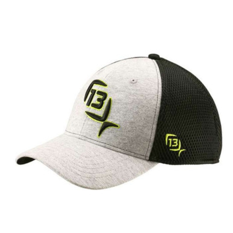 13 Fishing Mr. Wilson Fitted Cap – Heather/Lime – M/L