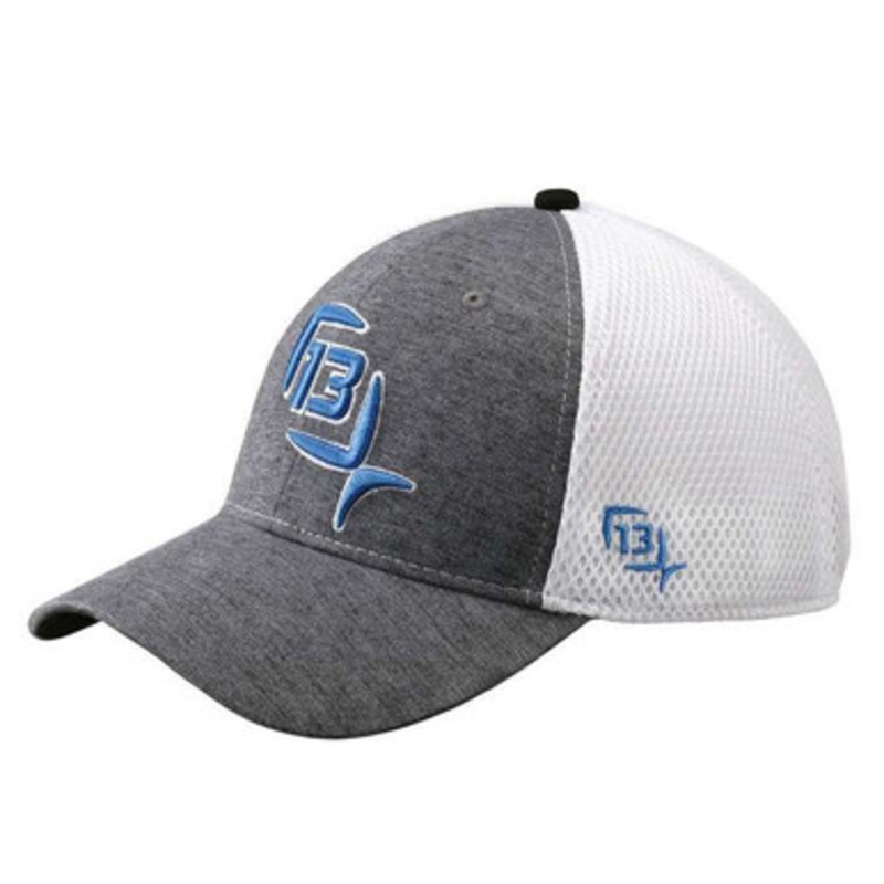 13 Fishing The Duke Fitted Cap – Heather/Blue – M/L