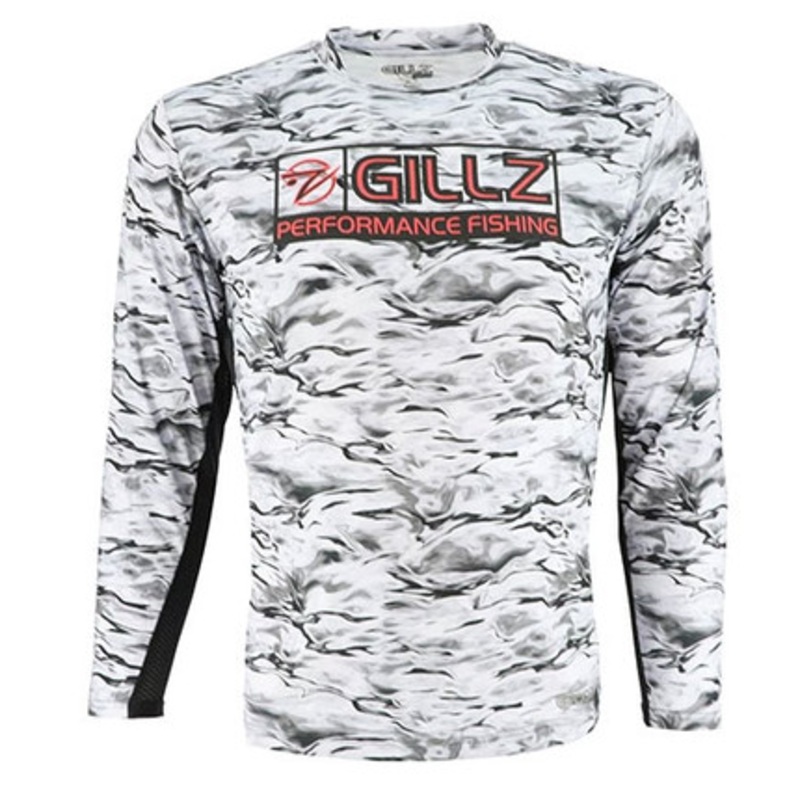 Gillz Tournament Series Long Sleeve Performance Shirt – Stormy Seas – 2XL