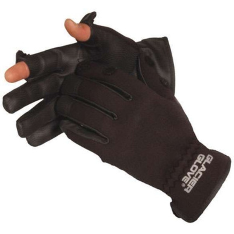 Glacier Glove Lightweight Pro Angling Glove 781BK – Large