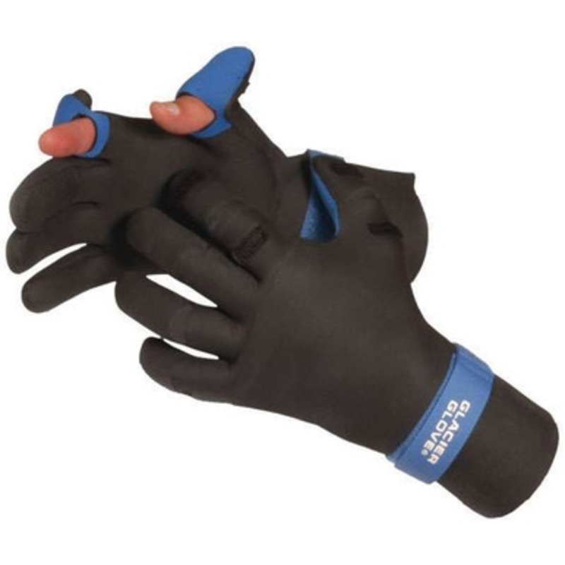 Glacier Glove Pro Angler Glove 821BK – Large