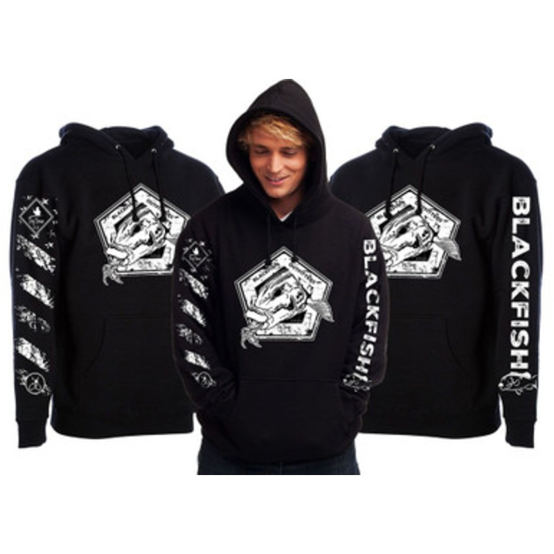 David Dunleavy Black Fish Outfitters Hoodie – M