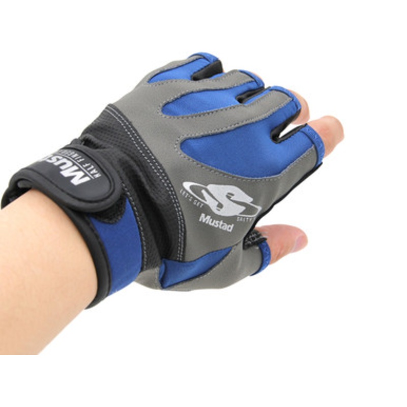 Mustad Half-Finger Casting Gloves – X-Large
