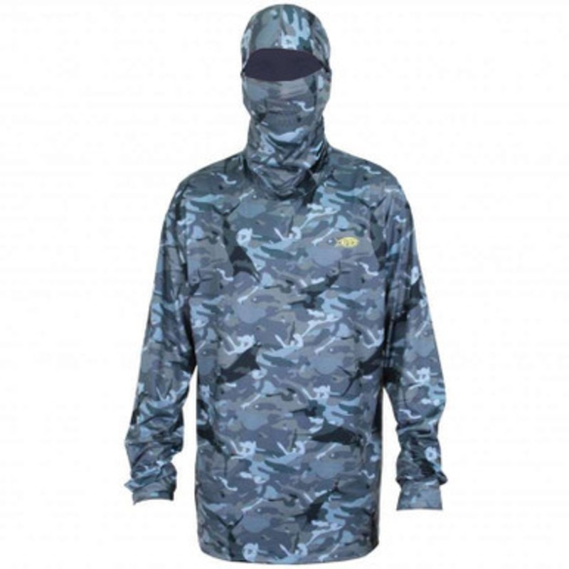 AFTCO M63101 Fish Ninja 2 Performance Fishing Sun Hoodie – Medium
