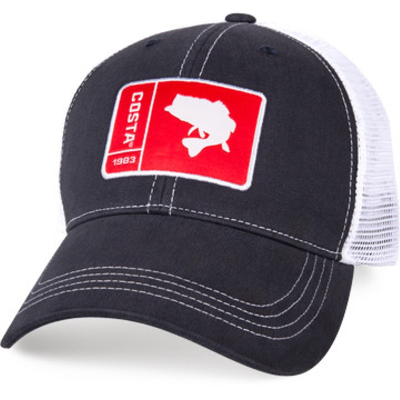 Costa Del Mar Original Patch Bass Hat – Navy / White