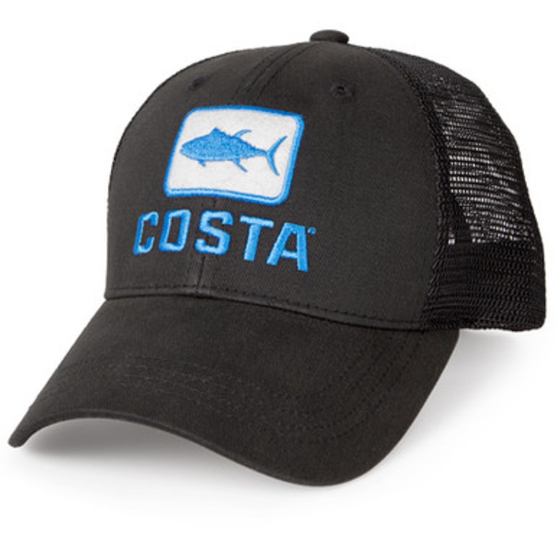Costa Del Mar Tuna Trucker Hat – Black