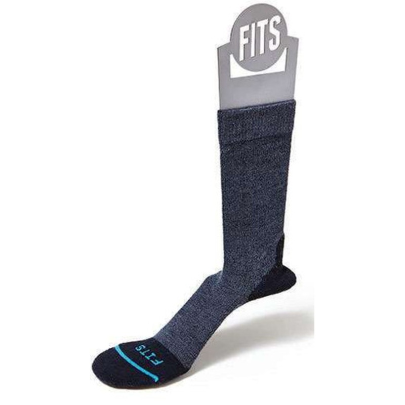 FITS Light Hiker Crew  Socks – Navy M