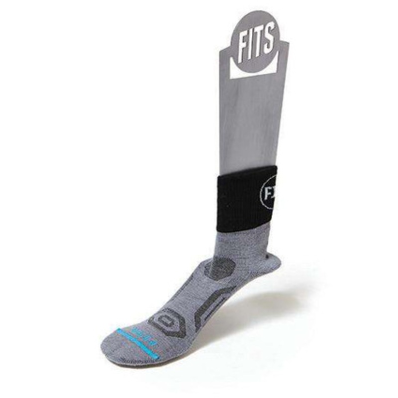 FITS Light Performance Trail Quarter Socks – Light Grey S