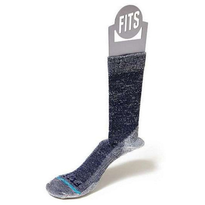 FITS Light Rugged Crew Socks – Navy L
