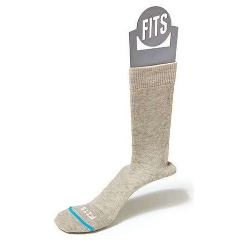FITS Medium Hiker Crew Socks – Stone L