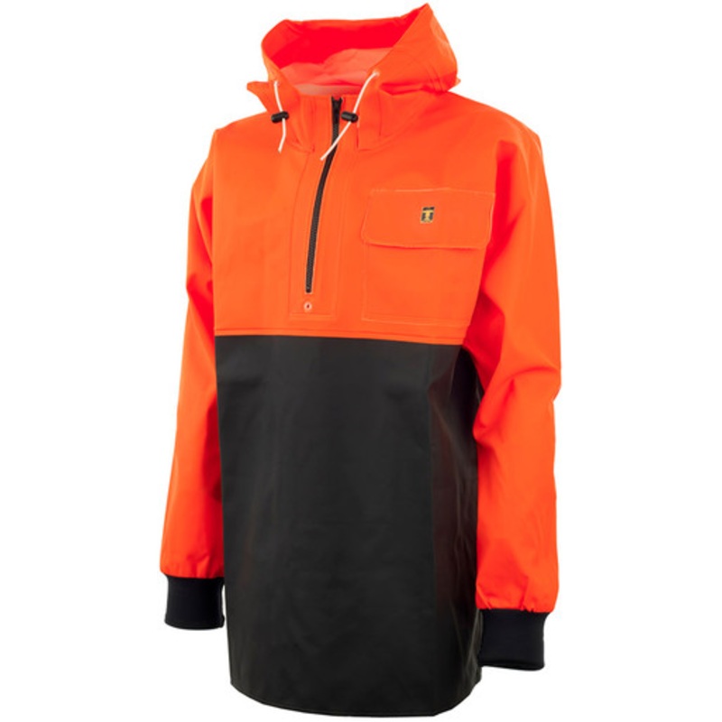 Guy Cotten Chinook Pullover Hooded Jacket – Fluo Orange – XL
