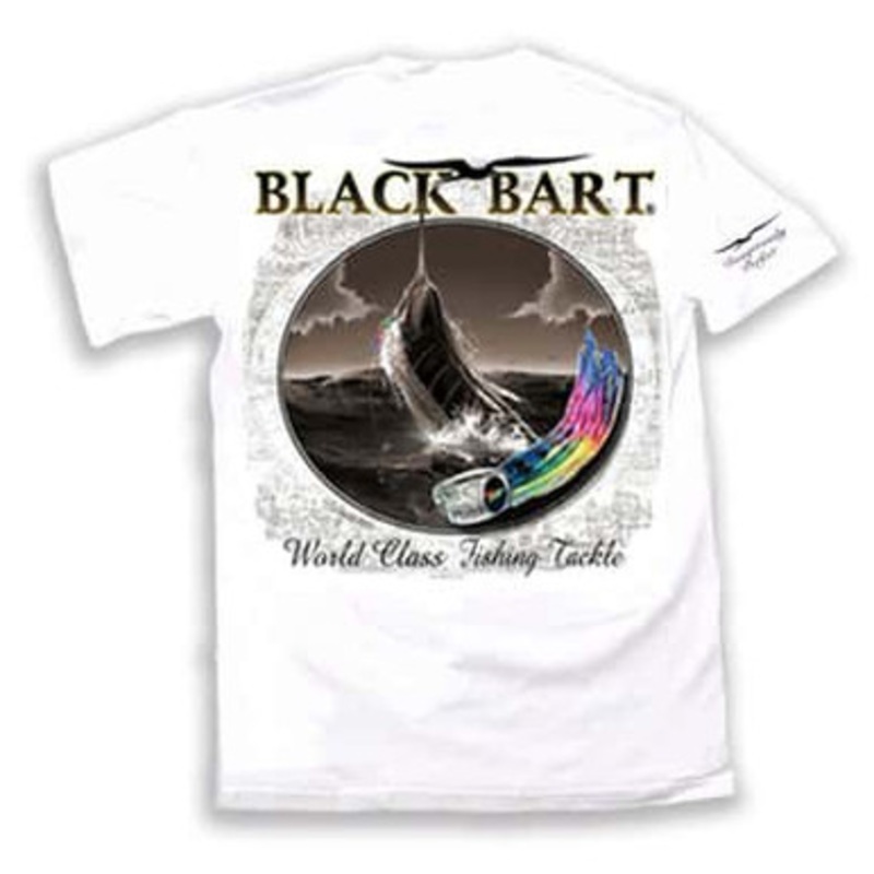Bart’s Triple Grander Short Sleeve T-Shirt White – X-Large