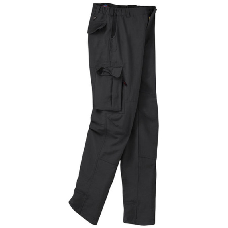 RailRiders VSTM Men’s VersaTac-Mid Pant Canvas Black 30in – Small (30-32)