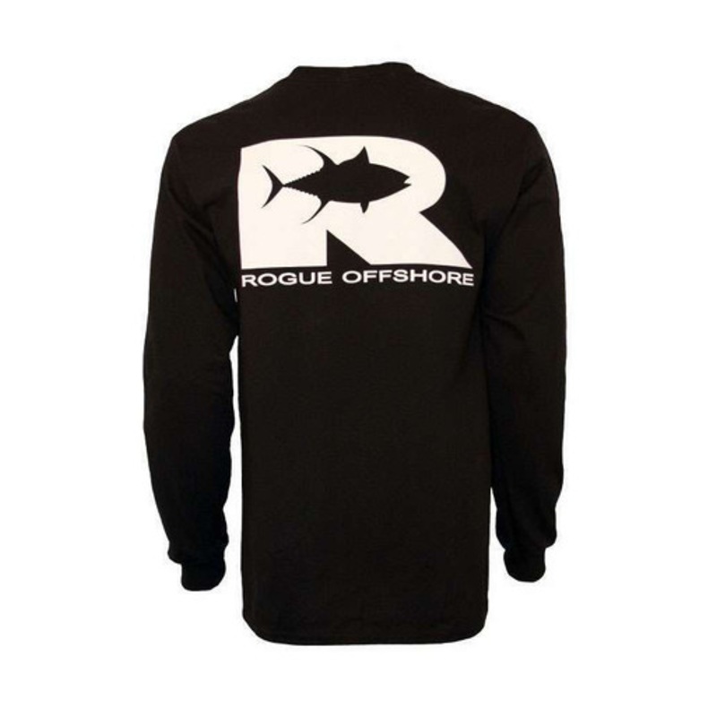 Rogue Offshore Tuna Logo Long Sleeve T-Shirt Black – Size X-Large