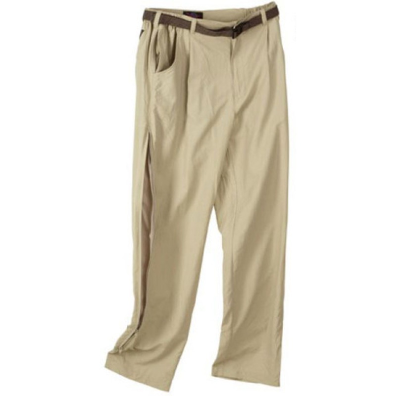 RailRiders NEMP08IS Men’s Eco-Mesh Pant with Insect Shield Light Tan – Large