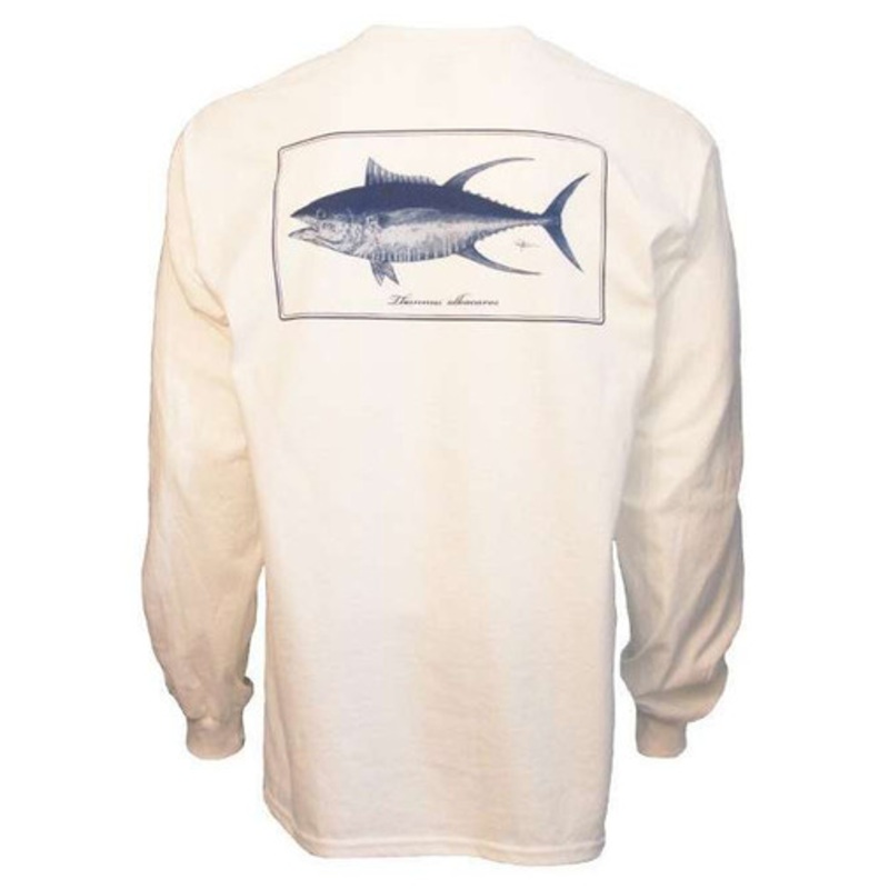Rogue Offshore Thunnus Albacares Yellowfin Tuna Long Sleeve Shirt – L
