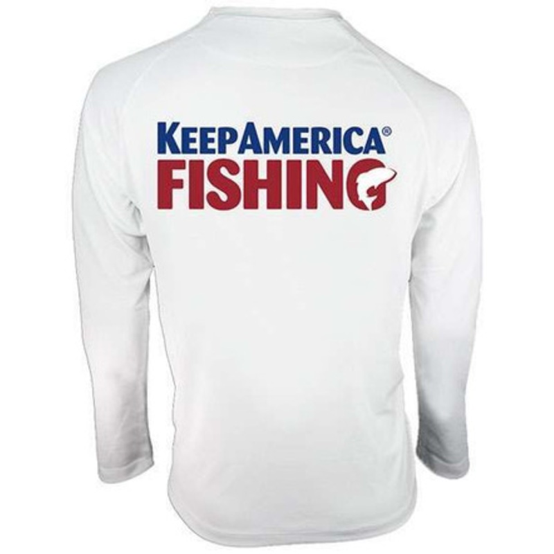 Bluefin USA Bluetex KAF Logo Long Sleeve Shirt – Large