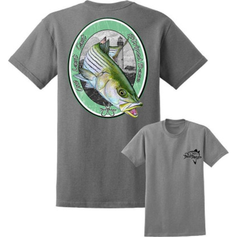 David Dunleavy DDM8043 Last Cast Striper Tee – Heather – Size 2X-Large