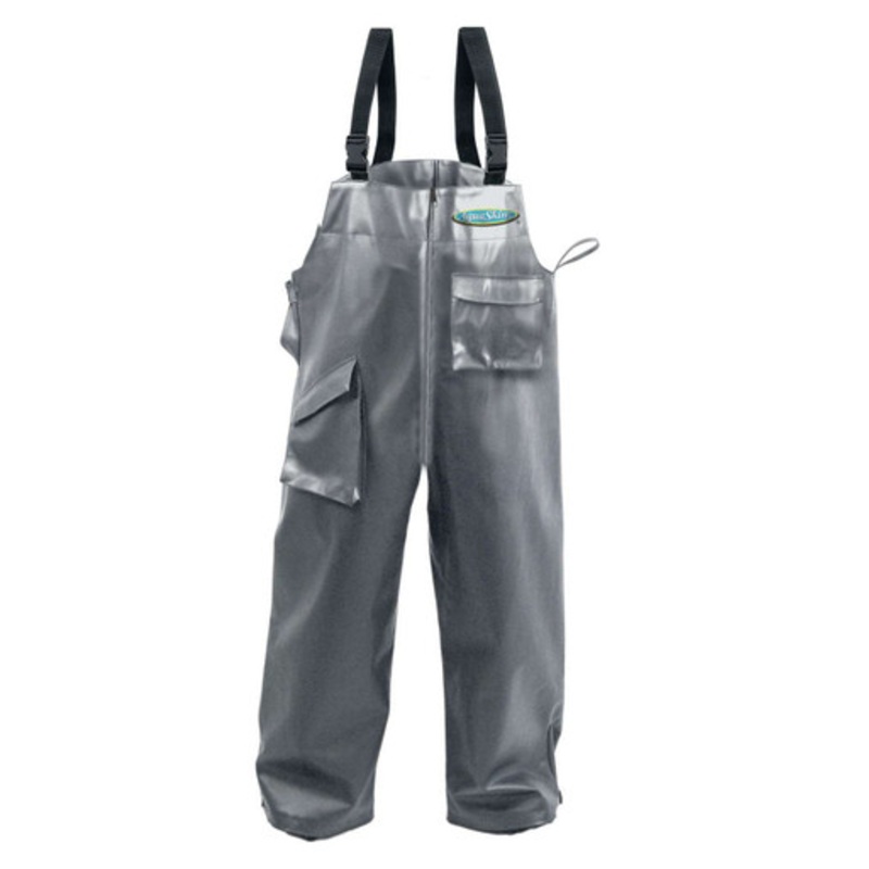 AquaSkinz Albatross Bib – Gray – Size XX-Large