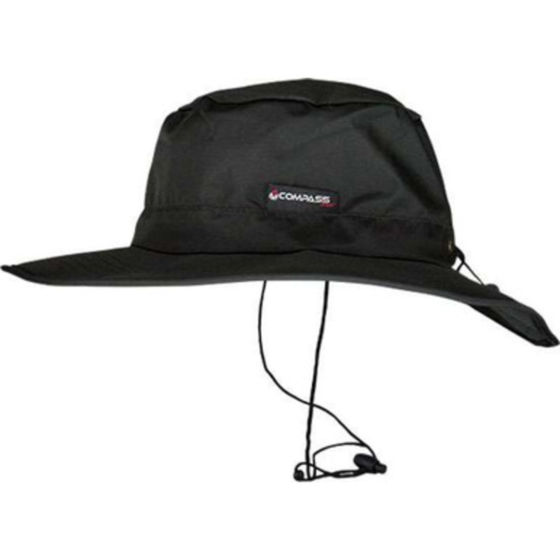 Compass360 HT63101-10 HydroTek Waterproof Bucket Hat – Black