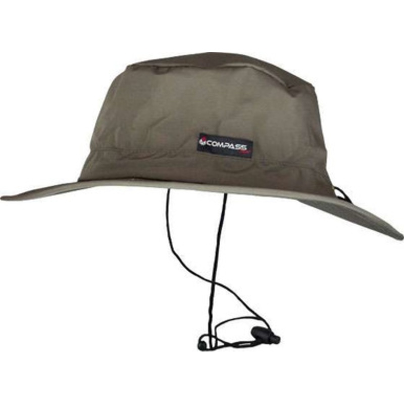 Compass360 HT63103-85 HydroTek Waterproof Boonie Hat – Stone