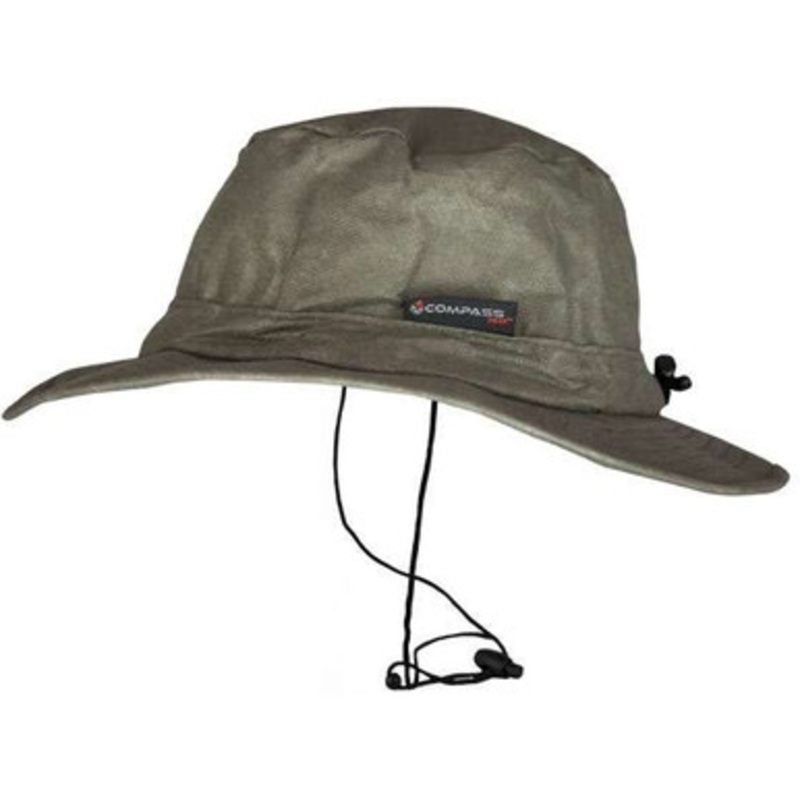 Compass360 TT63103-85 RainTek Waterproof Boonie Hat – Stone