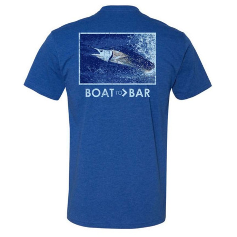 Deep Ocean Boat to Bar Sailfish T-Shirt – 2XL
