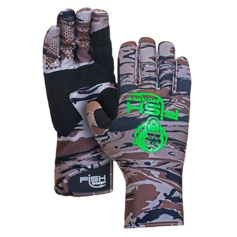 Fish Monkey Backcountry Gloves – Camo M