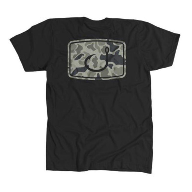AVID Sportswear Duck Camo T-Shirt – Black – M