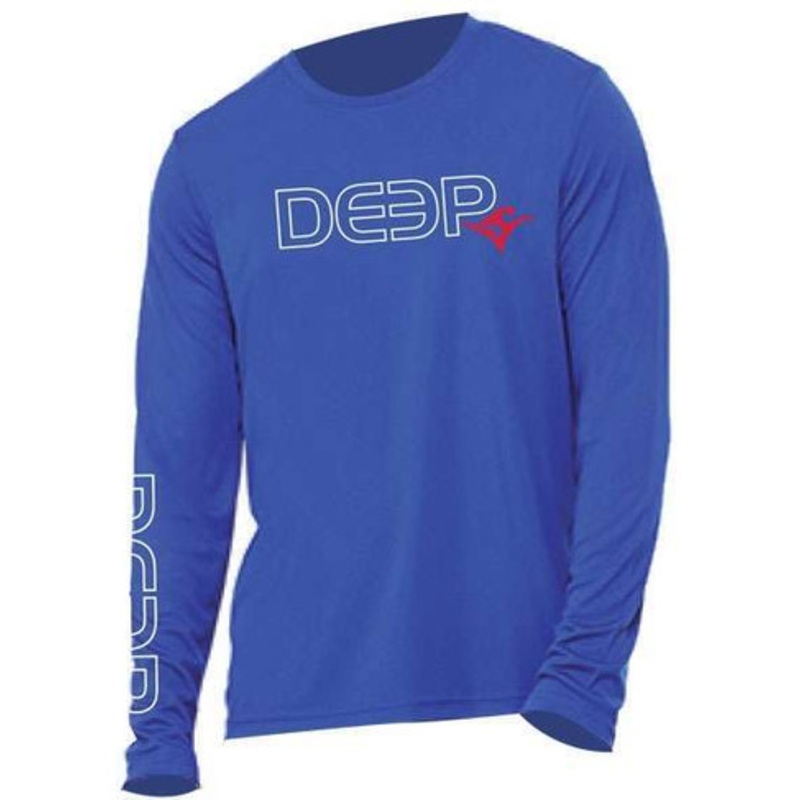 Deep Ocean PFRB Performance UPF 30 Long Sleeve Shirt – Size X-Large