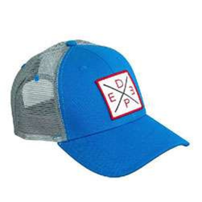 Deep Ocean X Trucker Hat – Blue