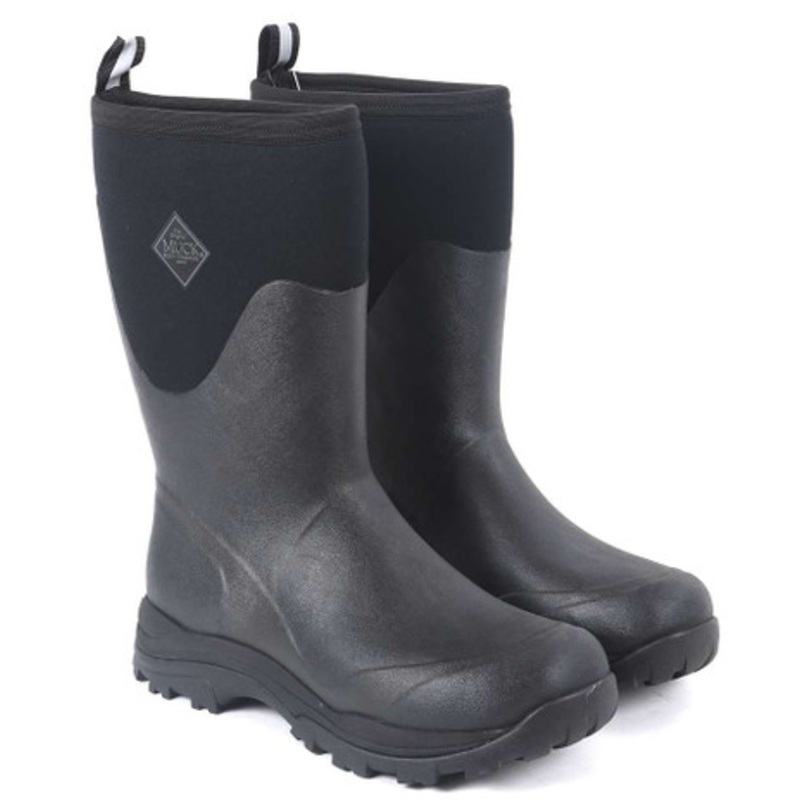 Muck Boots Men’s Arctic Outpost Mid Boots – Black 9