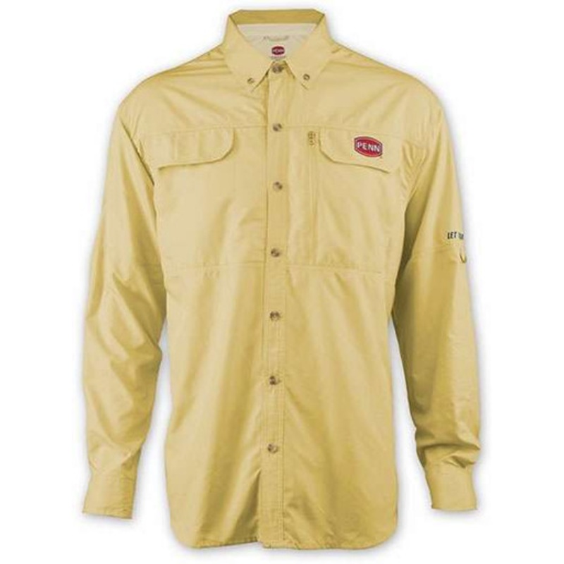 Penn Vented Performance Shirt Yellow – Size X-Large